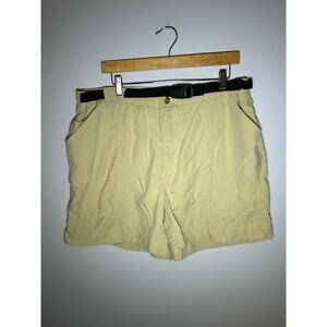 Khaki L.L.Bean Sportif USA Lined Nylon Water Shorts | Swim Trunks - (Men's XL)